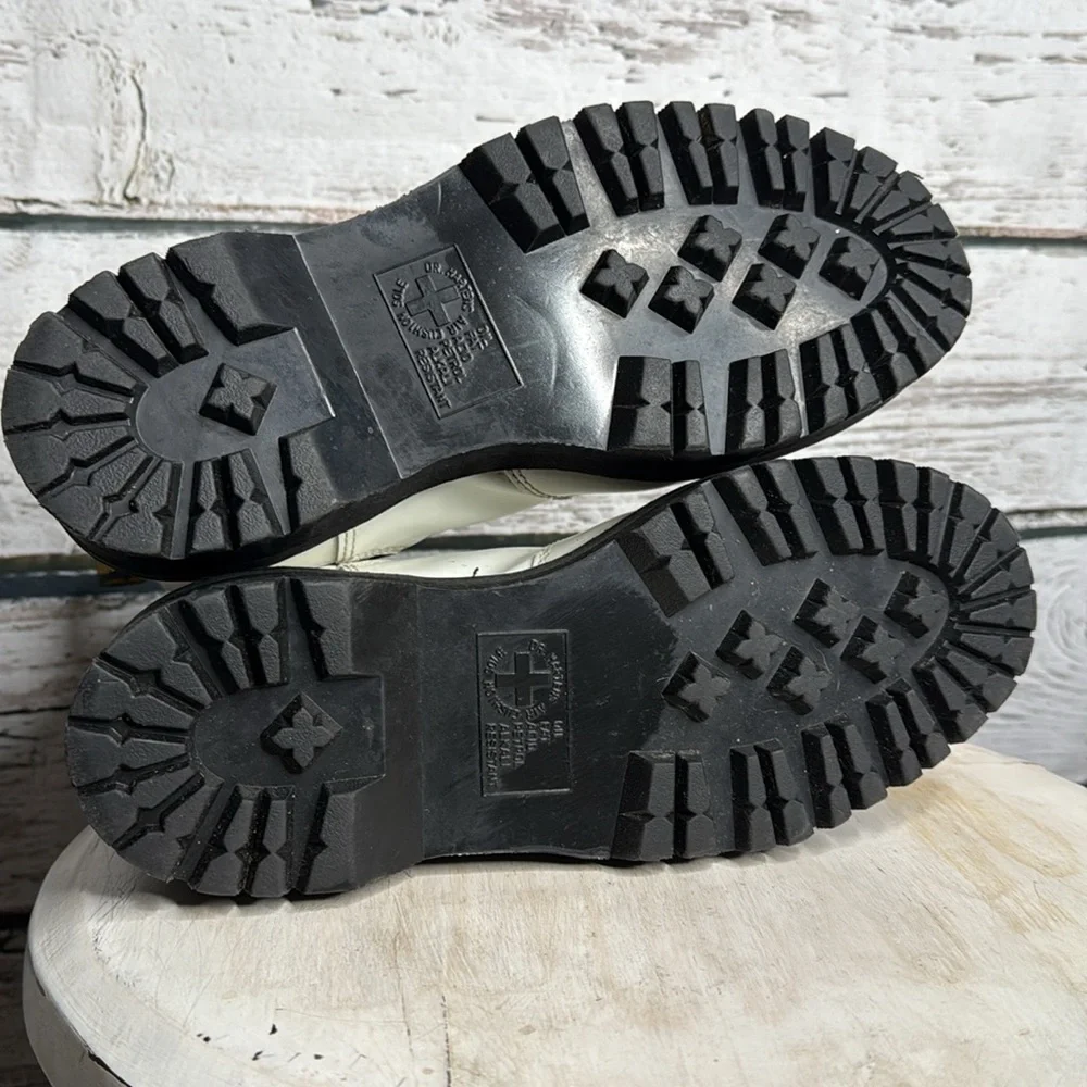 Dr. Martens Smooth Leather Chelsea 2976 Quad unisex Boots 7M 8W - Picture 9 of 11